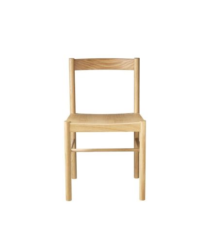 FDB Møbler J178 Lønstrup Stol SH: 46 cm - Naturlakeret Eg 