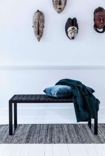 Bent Hansen Plaited Bænk - Sort Nylon 