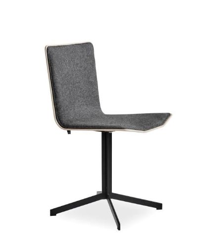 Skovby SM803 Spisestuestol H: 82 cm - Hvidolieret Eg / Grå