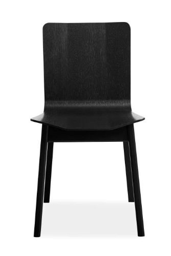 Skovby SM807 Spisebordsstol H: 82 cm - Sortlakeret Eg