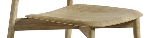 HAY Soft Edge 60 Spisebordsstol  - Lacquered Oak/Lacquered Oak 