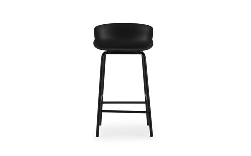 Normann Copenhagen Hyg Barstol  - Sort/Stål