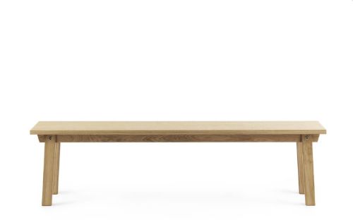 Normann Copenhagen Slice Bænk Vol 2 38x160 cm - Eg