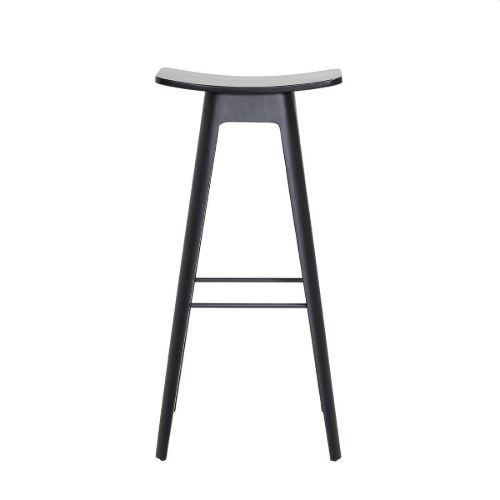 Andersen Furniture HC1 barstol SH: 80 cm - Sort Finér/Sort