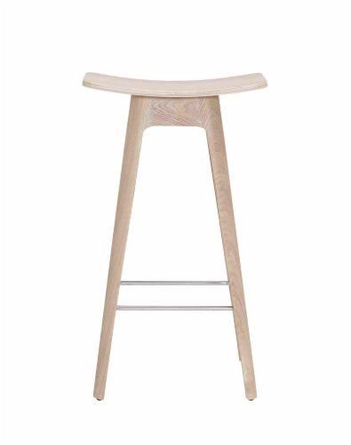 Andersen Furniture HC1 barstol SH: 67 cm - Eg Finér/Hvidpigmenteret Eg