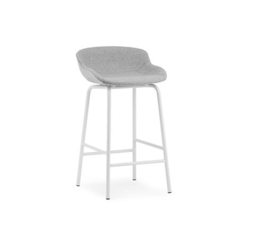 Normann Copenhagen Hyg Barstol Fuldpolstret SH: 65 cm - Serendipity/Stål