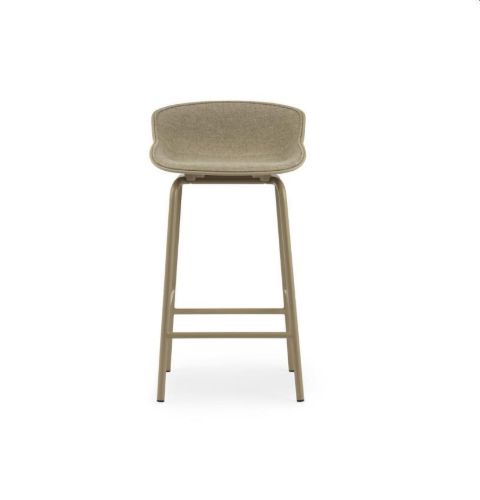Normann Copenhagen Hyg Barstol Frontpolstret SH: 65 cm - Chain/Stål