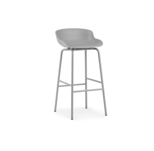 Normann Copenhagen Hyg Barstol SH: 75 cm - Grå