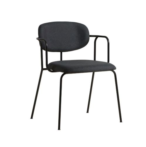 Woud Frame Spisebordsstol SH: 47,5 cm - Black