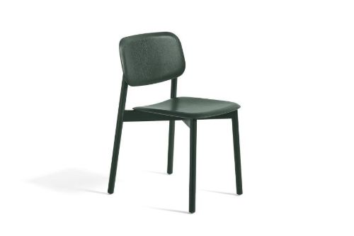HAY Soft Edge 60 Spisebordsstol SH: 47,5 cm - Hunter Lacquered Oak/Hunter Lacquered Oak