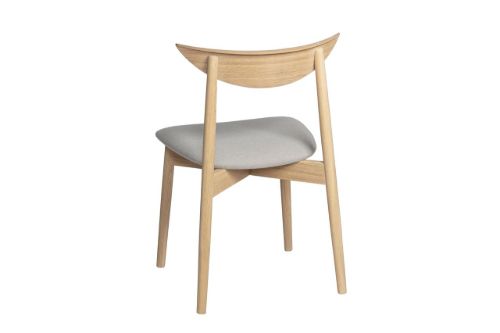 Haslev Symphony Spisebordstol SH: 43 cm - Hvidolieret Eg/Cura 61168