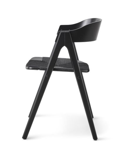 Findahl by Hammel METTE Spisebordsstol SH: 45 cm - Sortlakeret Bøg/Sort