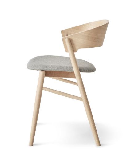 Findahl by Hammel Springer Stol SH: 47 cm - Eg Sæbebehandlet / Melange 61104