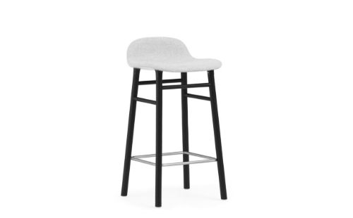 Normann Copenhagen Form Barstol SH: 65cm - Partner Grey/Sort Eg