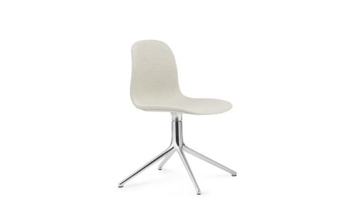 Normann Copenhagen Form Drejestol SH: 44cm - Upminster Sand/Aluminium