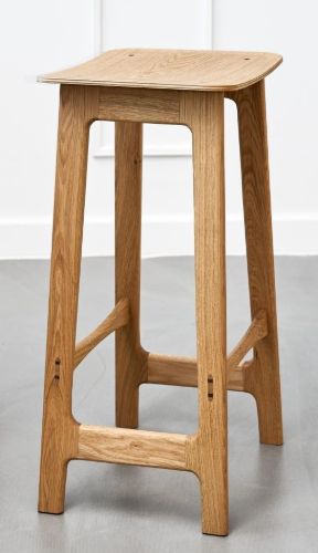 Duus & Møller Sky Barstol H: 67 cm - Massiv Eg/Egefiner