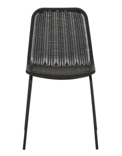 House Doctor Hapur Stol SH: 46 cm - Sort