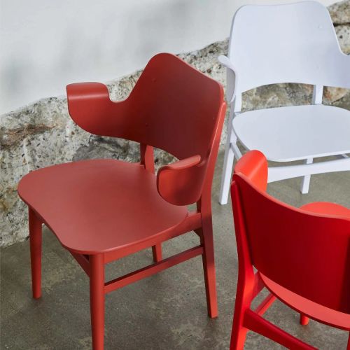 Warm Nordic Gesture Spisebordsstol SH: 46 cm - Red