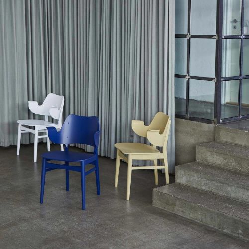 Warm Nordic Gesture Spisebordsstol SH: 46 cm - Dark Blue