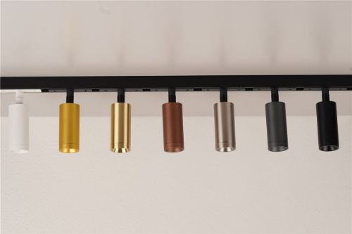 ANTIDARK Designline Domino GU10 Ø: 3,5 cm - Aluminium/Dark Grey