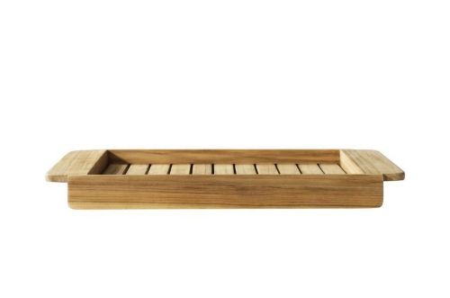 FDB Møbler M9 Sammen Serveringsbakke 30x53,5 cm - Massiv Teak/Natur