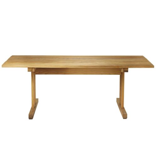 FDB Møbler M17 Ermelunden Havebord 180x50x43 cm - Termoask/Olieret