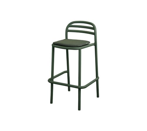 Cane-line Outdoor Bliss Barstol Sædehynde - Tekstil/Dark Green