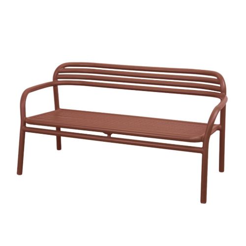 Cane-line Outdoor Bliss Sofa - Aluminium/Desert Red