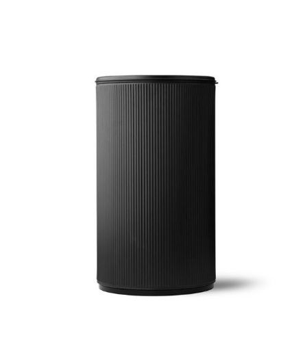 Vipp 19 Åben Spand 60 L - Sort/Sort