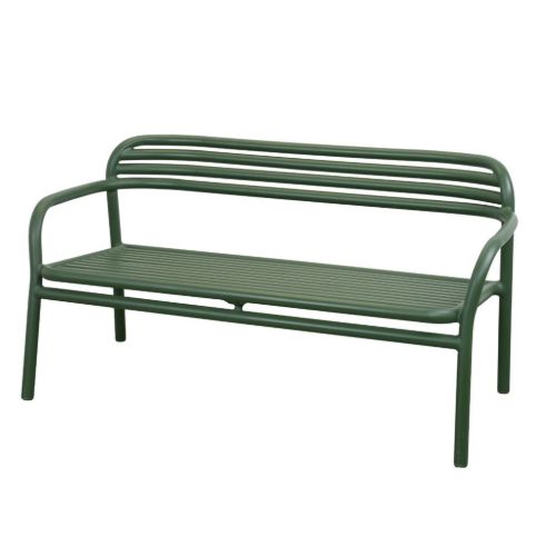 Cane-line Outdoor Bliss Sofa - Aluminium/Dark Green