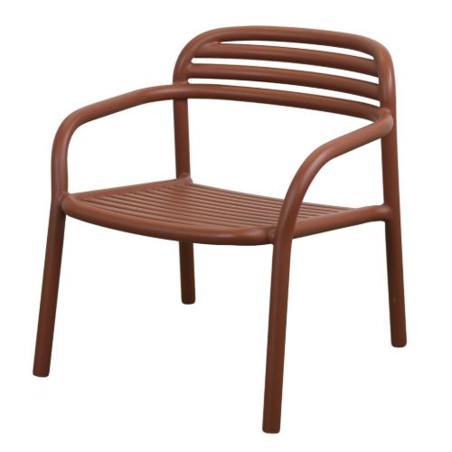 Cane-line Outdoor Bliss Loungestol - Aluminium/Desert Red