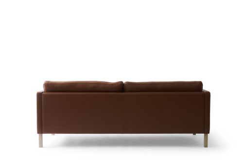 Mogens Hansen MH276 3 Pers Sofa L: 210 cm - Baltique Anilinlæder/Mørkebrun 