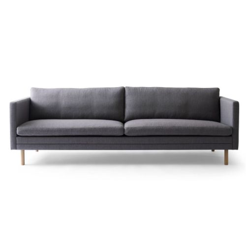 Mogens Hansen MH276 3 Pers Sofa L: 210 cm - Re-wool/Grå