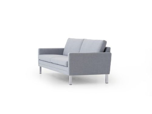 Mogens Hansen MH2615 3 pers. sofa L: 210 cm - Capture 4102/Børstet Stål