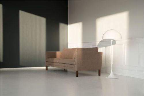 Mogens Hansen MH2614 4 pers. sofa L: 240 cm - Capture 6201/Valnød