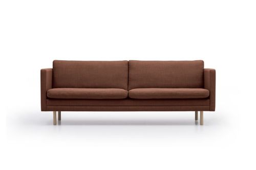 Mogens Hansen MH276 3 Pers Sofa m. Runde Ben L: 210 cm - Fiord 0642/Eg