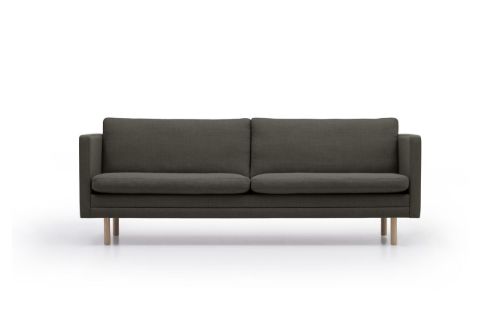 Mogens Hansen MH276 3 Pers Sofa m. Runde Ben L: 210 cm - Fiord 0371/Eg