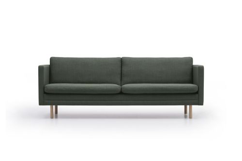 Mogens Hansen MH276 3 Pers Sofa m. Runde Ben L: 210 cm - Fiord 0971/Eg