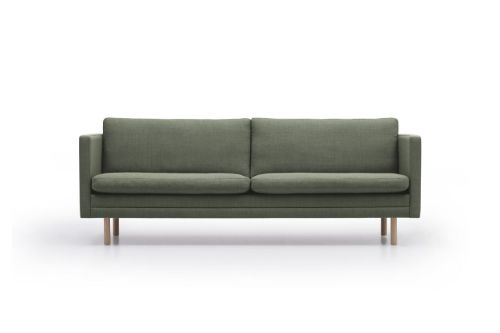 Mogens Hansen MH276 3 Pers Sofa m. Runde Ben L: 210 cm - Fiord 0961/Eg
