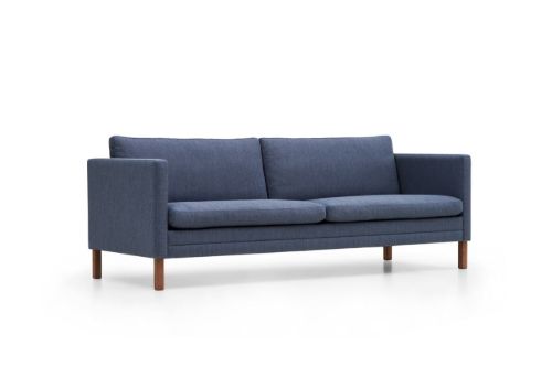 Mogens Hansen MH276 3 Pers Sofa L: 210 cm - Fiord 0771/Valnød