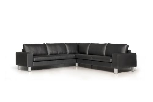 Mogens Hansen MH 221 Double Hjørnesofa 269x269 cm - Gefion/Sort