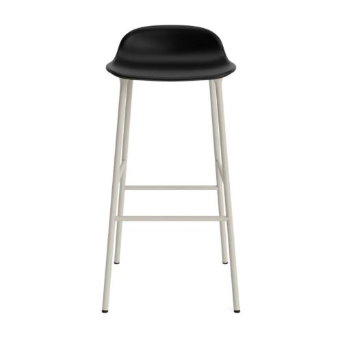 Normann Copenhagen Form Barstol 75 cm. - Light Grey Steel/Ultra 41599