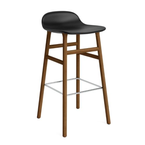 Normann Copenhagen Form Barstol 75 cm. - Valnød/Ultra 41599