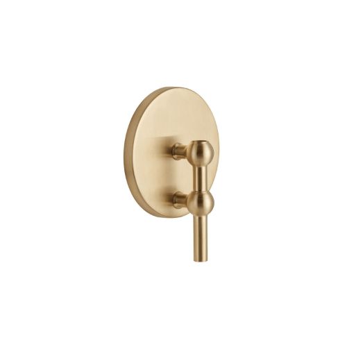 STOFF Nagel Wall Hanger Ø: 11 cm - Brushed Brass