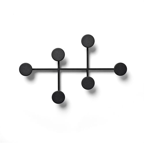 Audo Copenhagen Afteroom Coat Hanger H: 24 cm - Black