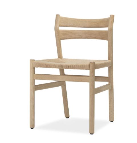 Bernstorffsminde Møbelfabrik BM1 Stol SH: 46 cm- Olieret Eg/Natur Flet