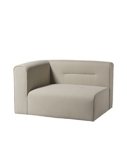 FDB Møbler L44 Venstre Sofa Modul 124x98 cm - Beige 