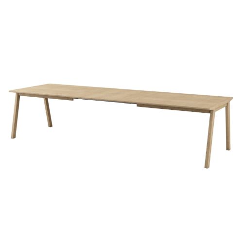 Skovby SM143EOI Spisebord m. Udtræk L: 209-305 cm - Naturolieret/Muskat Nanola