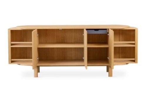 Skovby SM543 Skænk 82x194 cm - Naturolieret Eg