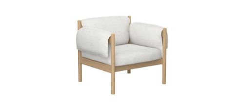 Skovby SM850 Lounge Stol H: 74 cm - Naturolieret Eg/Cyber 23